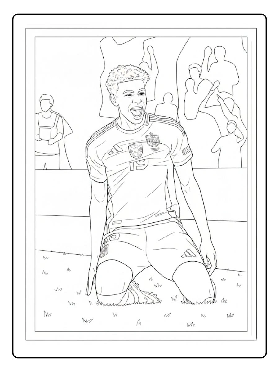 Desenhos Lamine Yamal para colorir (10)