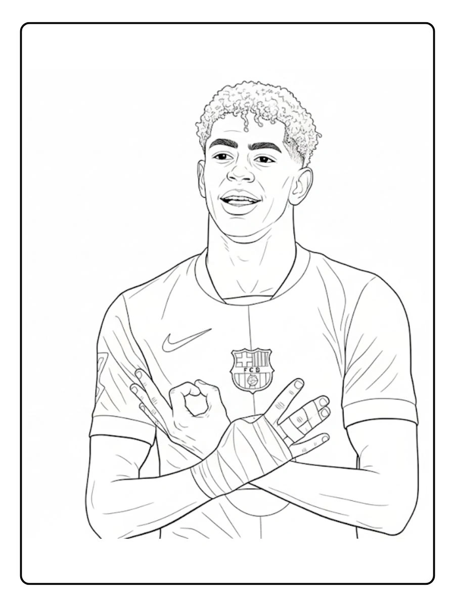 Desenhos Lamine Yamal para colorir (11)