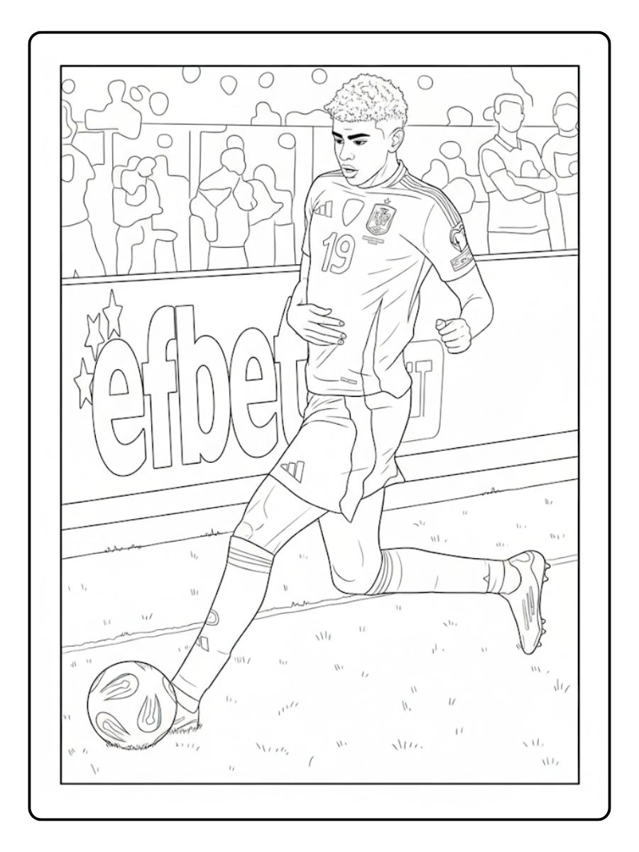 Desenhos Lamine Yamal para colorir (13)