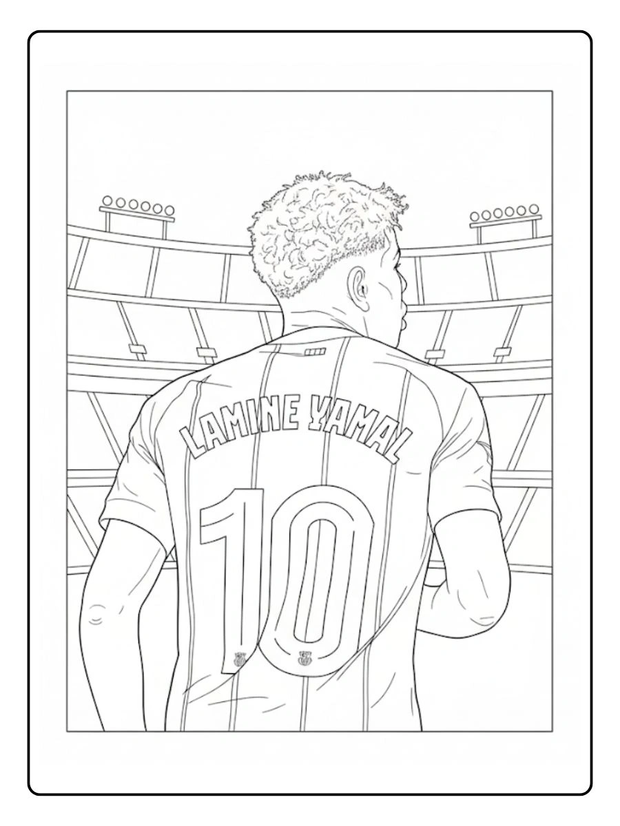 Desenhos Lamine Yamal para colorir (3)