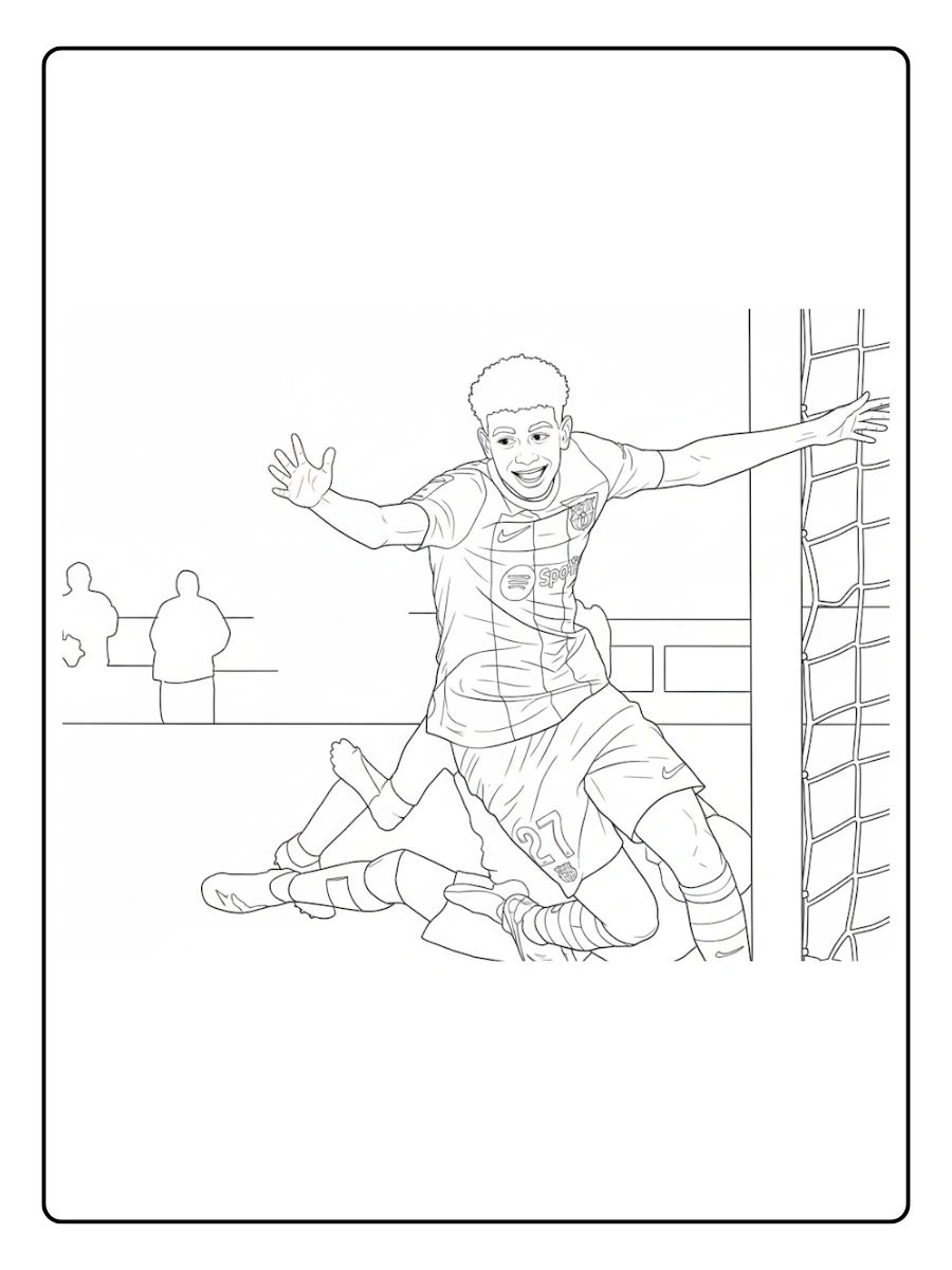 Desenhos Lamine Yamal para colorir (9)