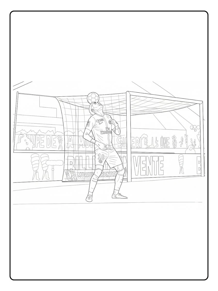 Desenhos Neymar para colorir (10)