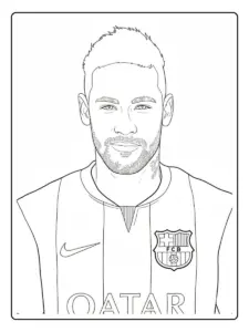 Desenhos Neymar para colorir (18)
