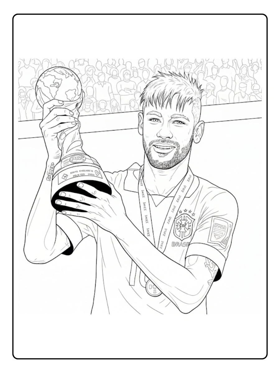 Desenhos Neymar para colorir (6)