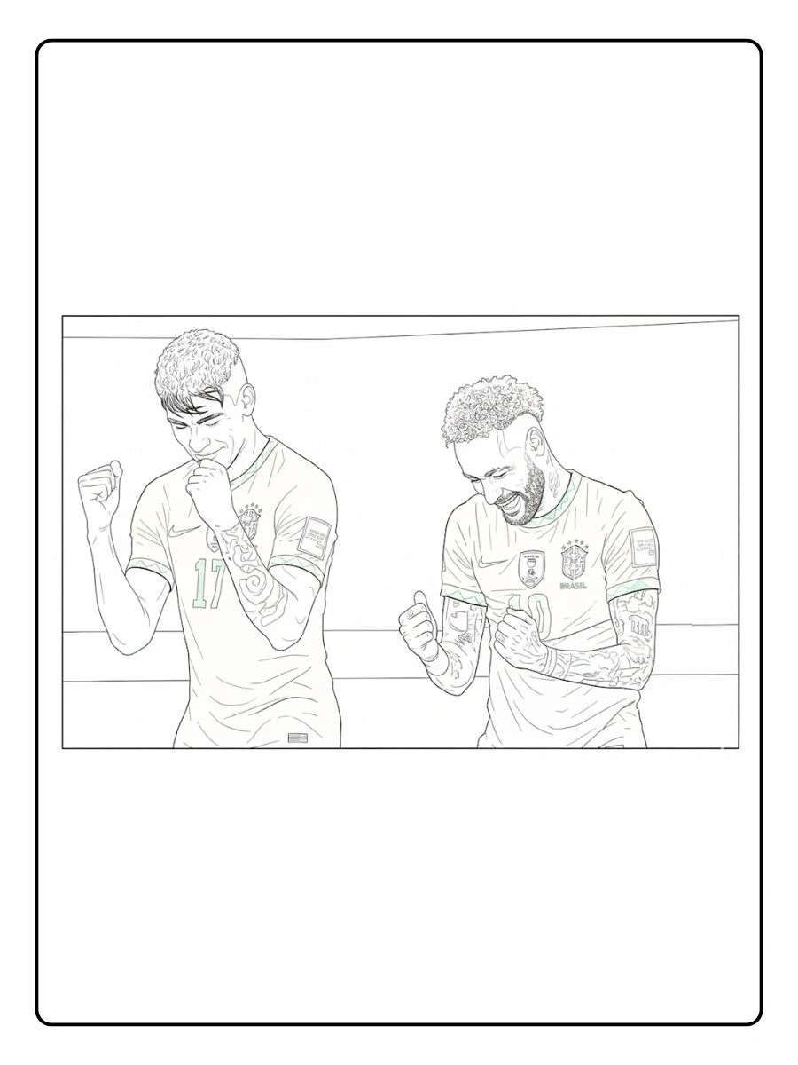 Desenhos Neymar para colorir (7)