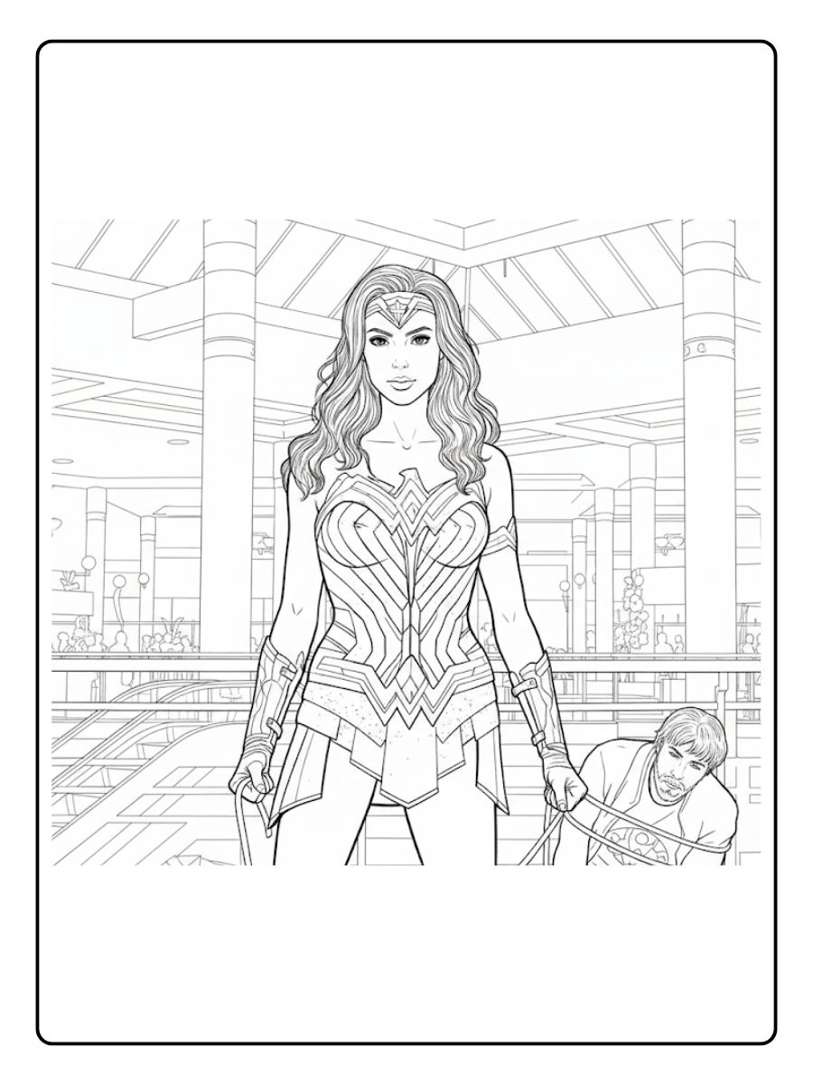 Desenhos de Mulher Maravilha para Colorir (11)