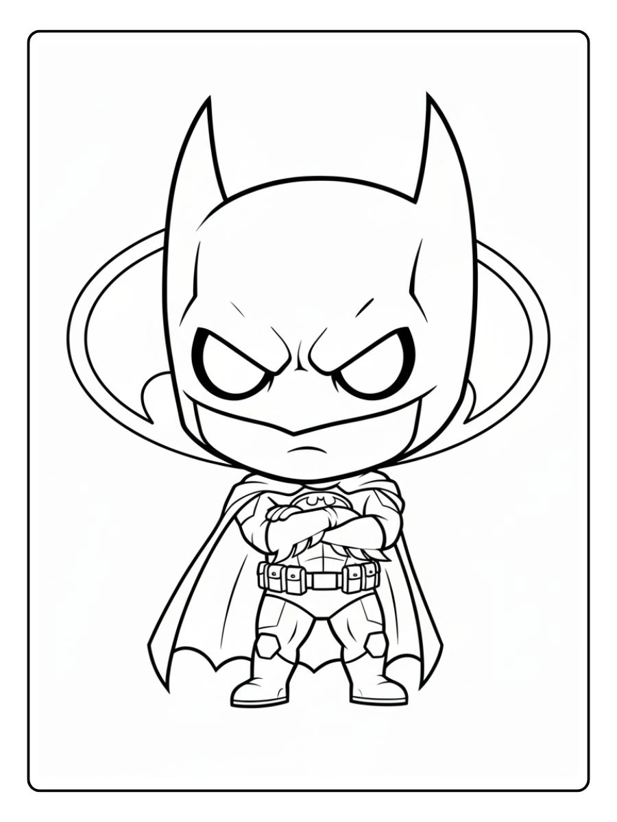 Desenhos do Batman para Colorir (1)