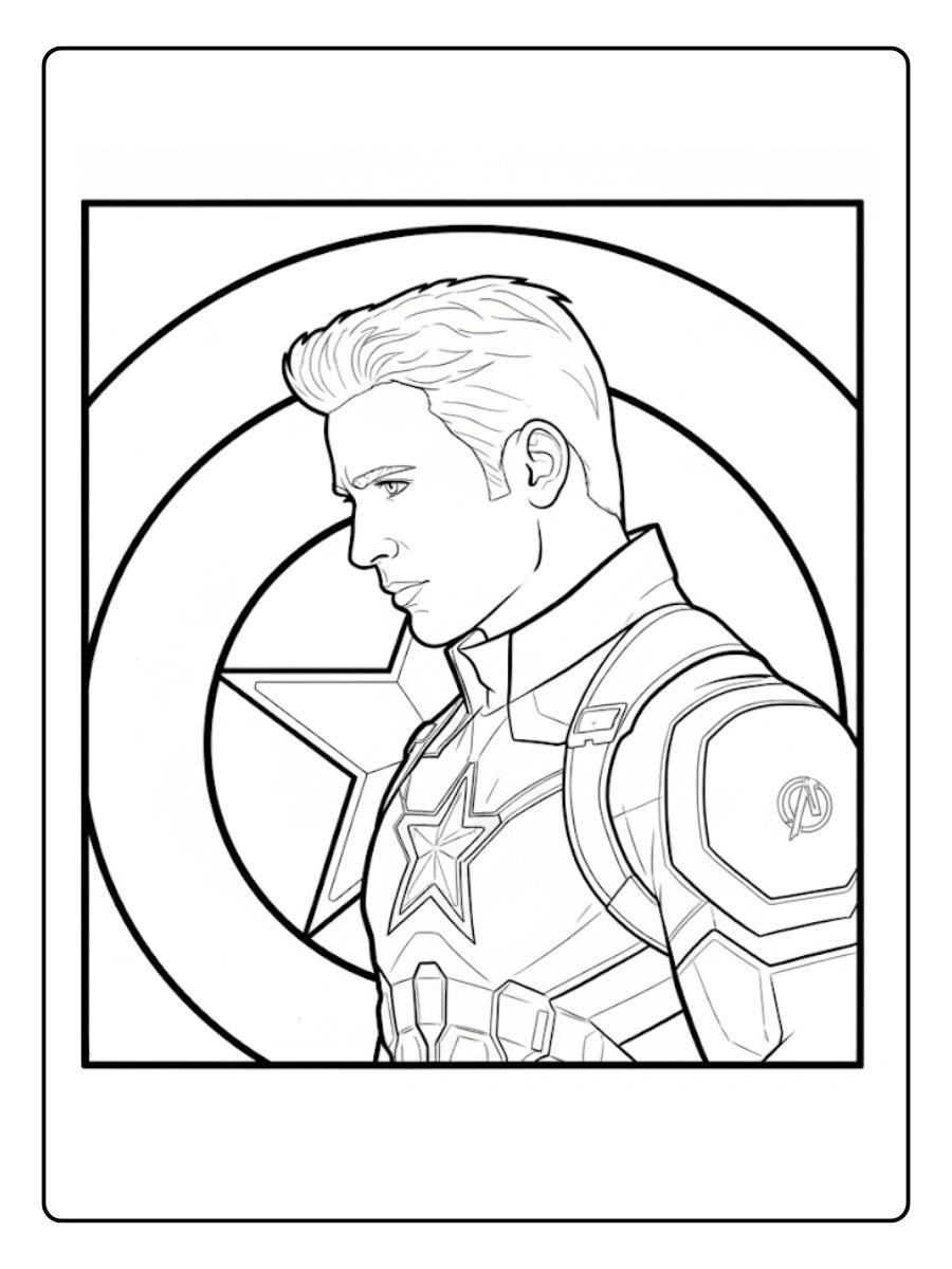Desenhos do Capitão América para Colorir (10)
