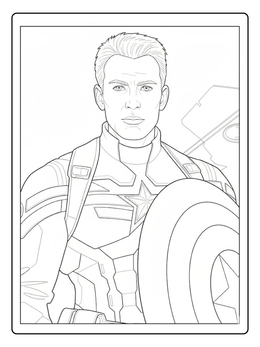 Desenhos do Capitão América para Colorir (14)