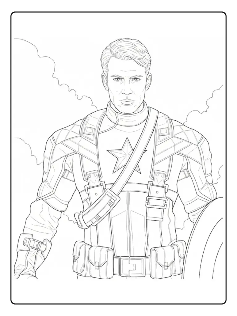 Desenhos do Capitão América para Colorir (17)