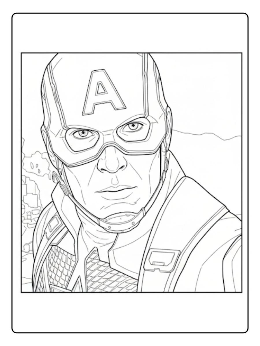 Desenhos do Capitão América para Colorir (9)