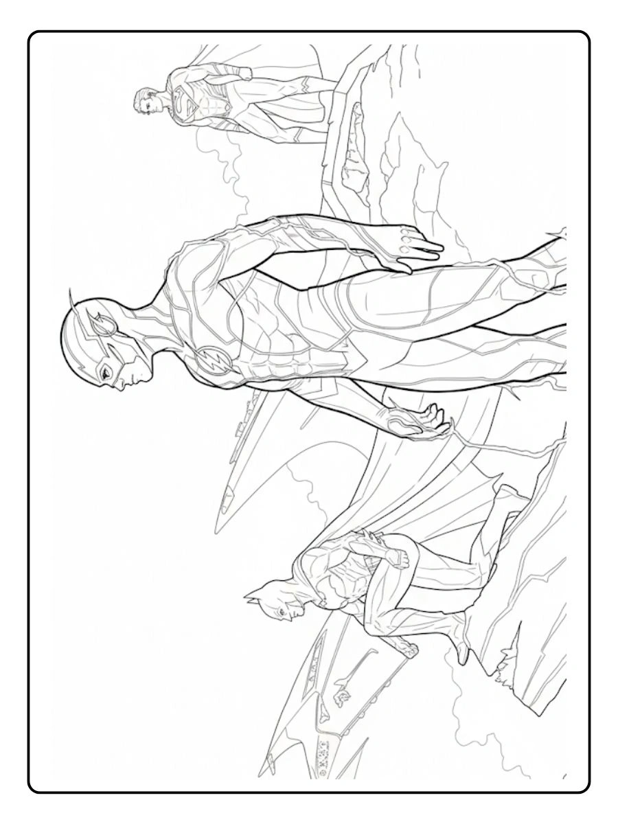 Desenhos do Flash para Colorir (11)