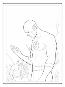 Desenhos do Flash para Colorir (8)