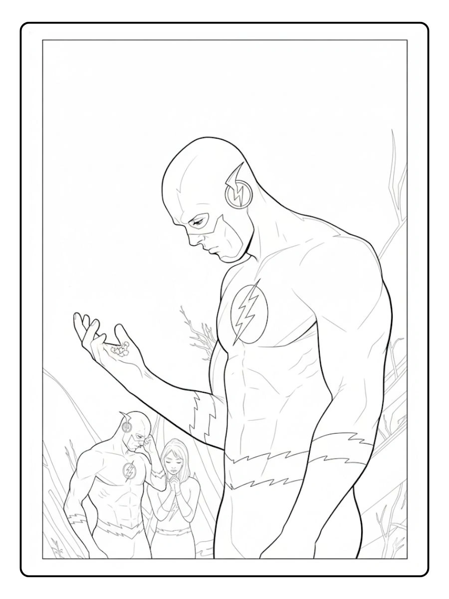 Desenhos do Flash para Colorir (8)