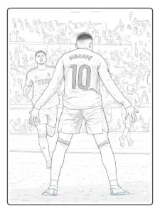 Desenhos do Mbappé para Colorir (3)