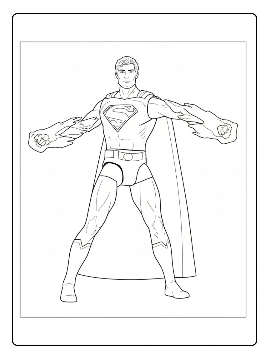 Desenhos do Super Homem para Colorir (9)