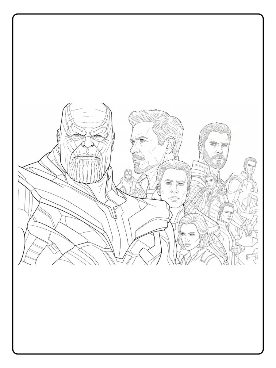 Desenhos dos Vingadores para Colorir (15)