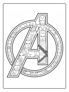 Desenhos dos Vingadores para Colorir (4)