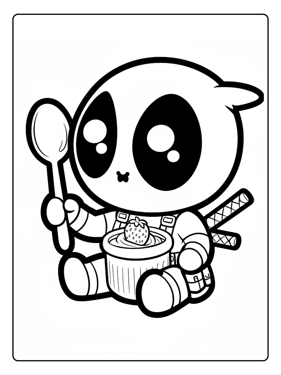 deadpool desenho fofo para colorir (5)