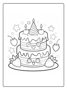 desenho bolo fofo para colorir (11)