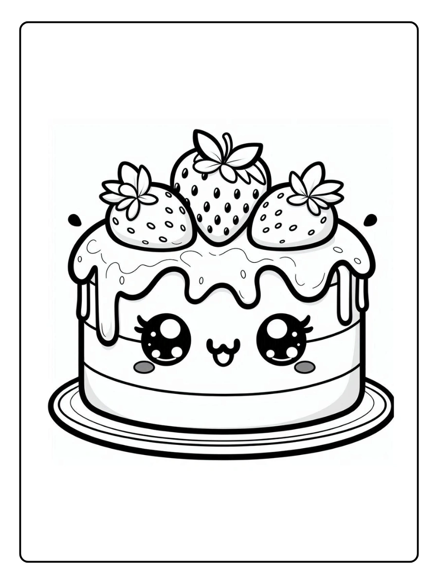 desenho bolo fofo para colorir (2)