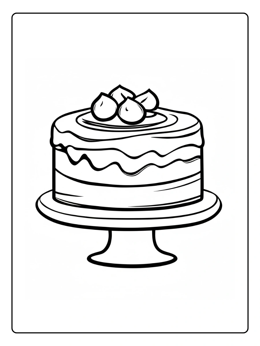 desenho bolo fofo para colorir (4)