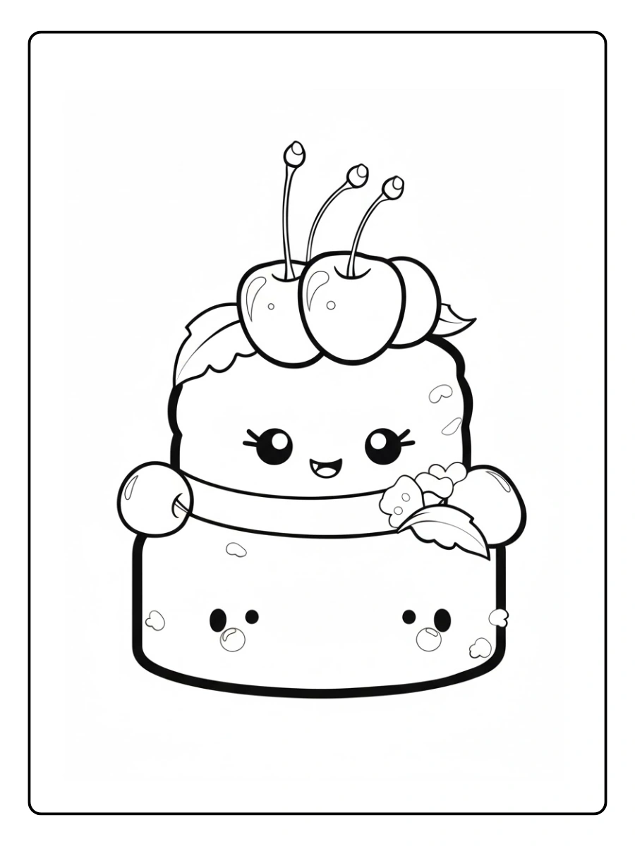 desenho bolo fofo para colorir (7)