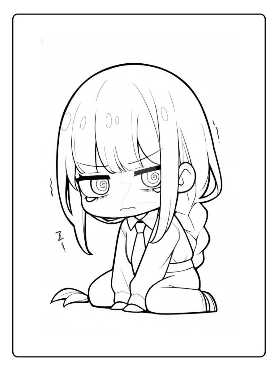 desenho de anime fofo para colorir (13)