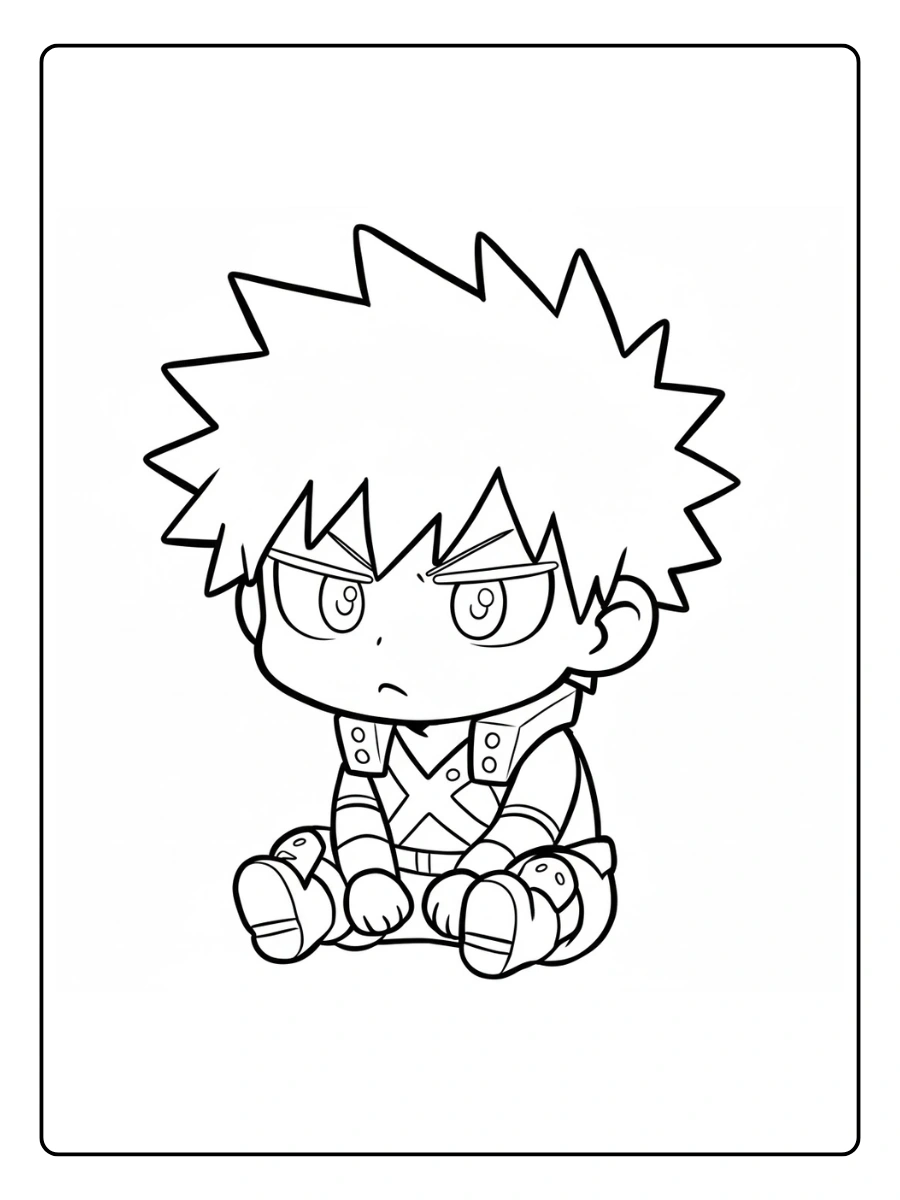 desenho de anime fofo para colorir (14)