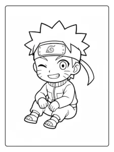 desenho de anime fofo para colorir (9)