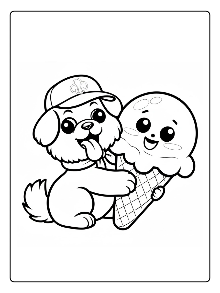 desenho de cachorro fofo para colorir (13)