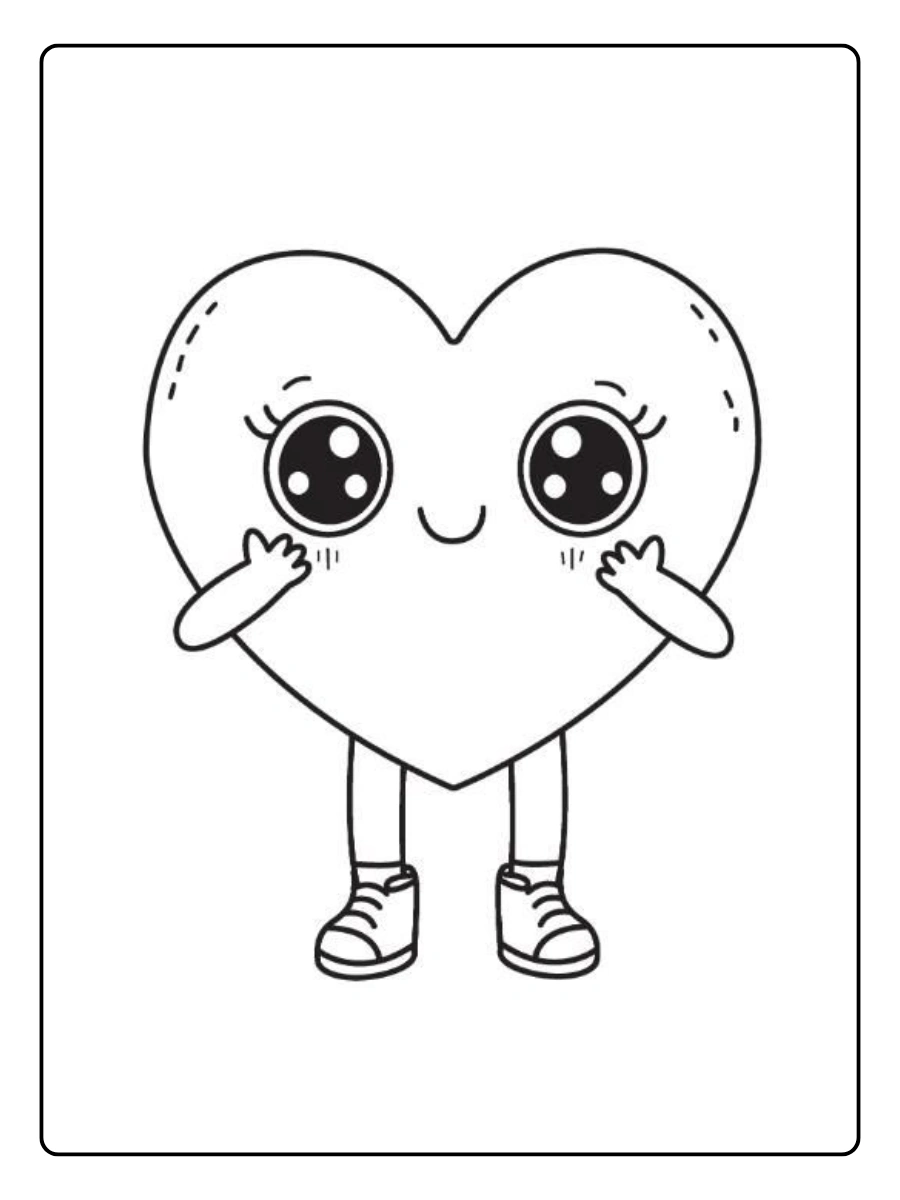 desenho de coração fofo para colorir (10)