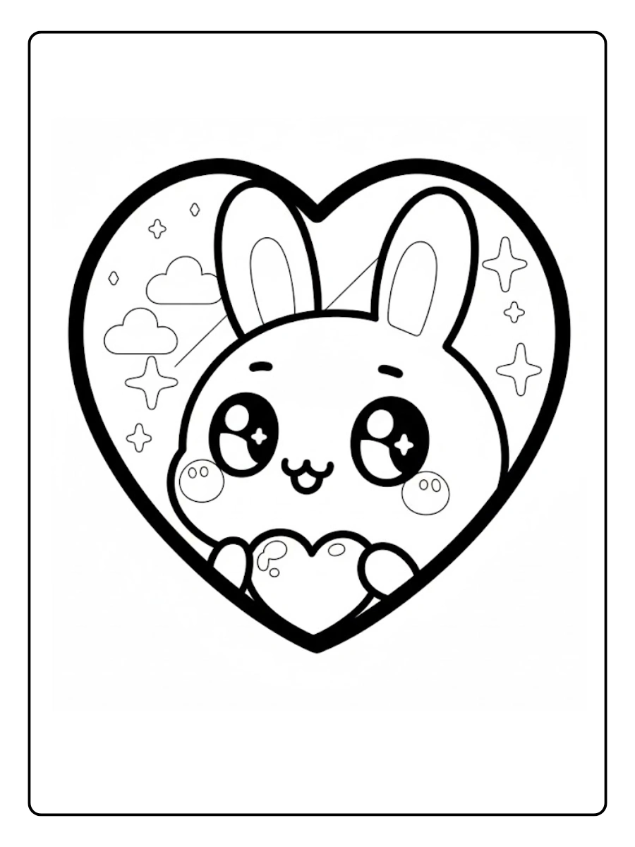 desenho de coração fofo para colorir (6)