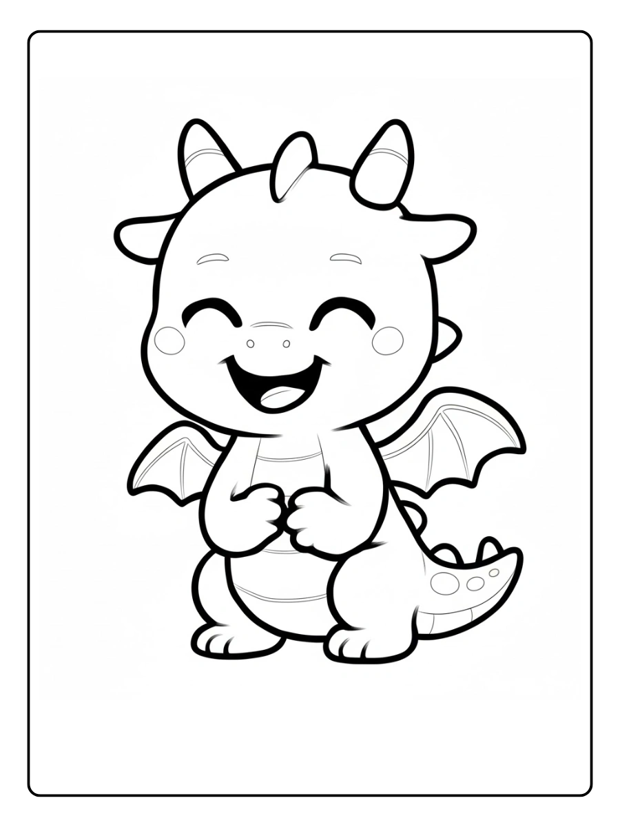 desenho de dinossauro fofo para colorir (3)