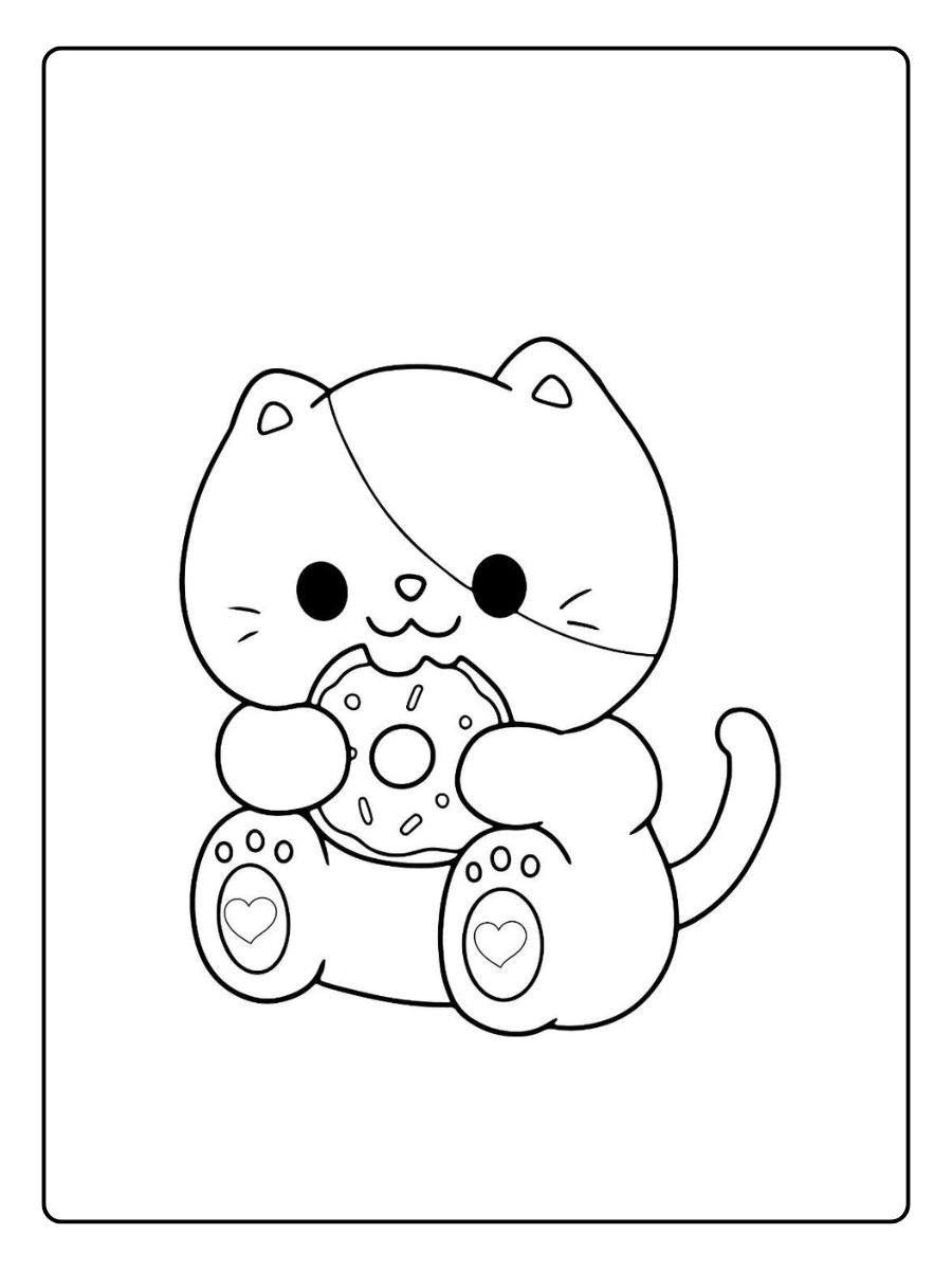 desenho de gatinho fofo para colorir (9)