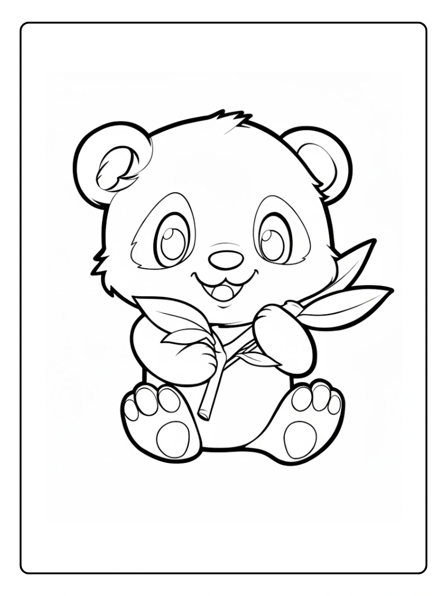 desenho de panda fofo para colorir (14)