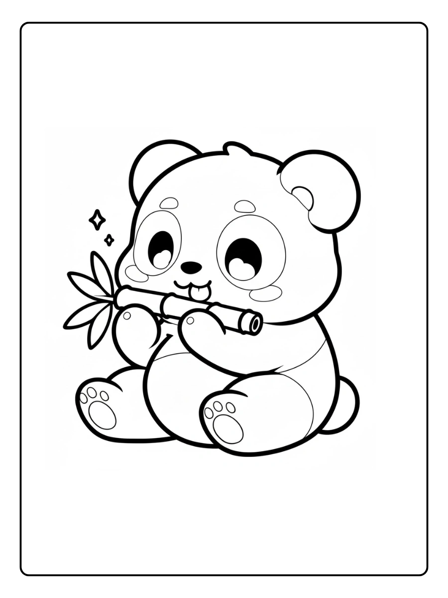 desenho de panda fofo para colorir (9)