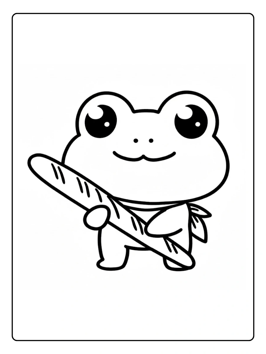 desenho de sapo fofo para colorir (10)