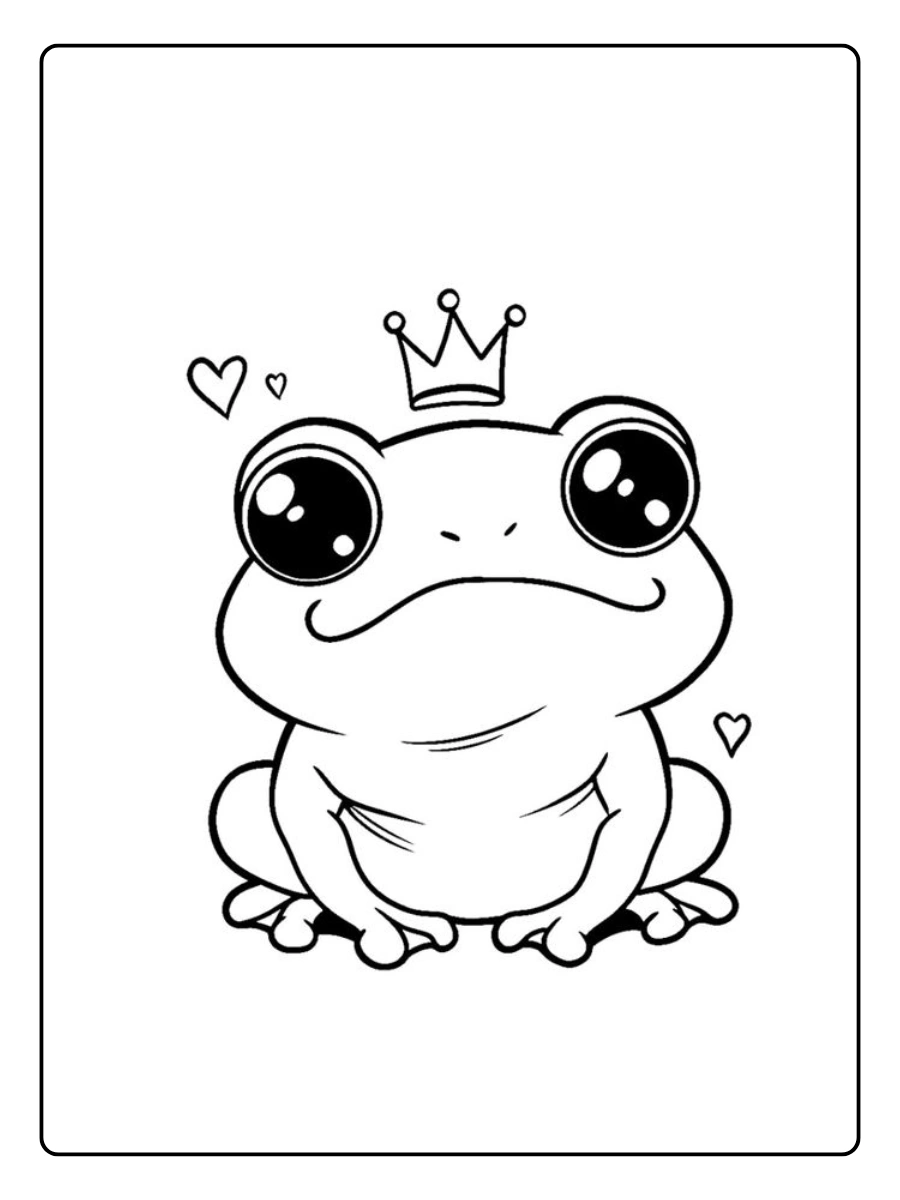 desenho de sapo fofo para colorir (11)