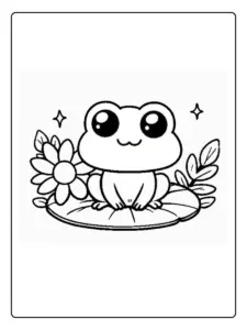 desenho de sapo fofo para colorir (15)