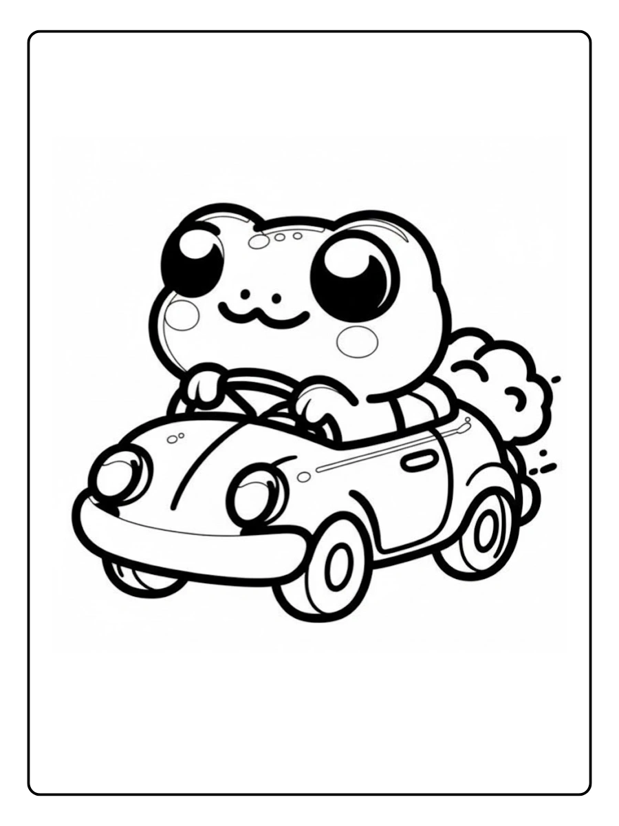 desenho de sapo fofo para colorir (8)