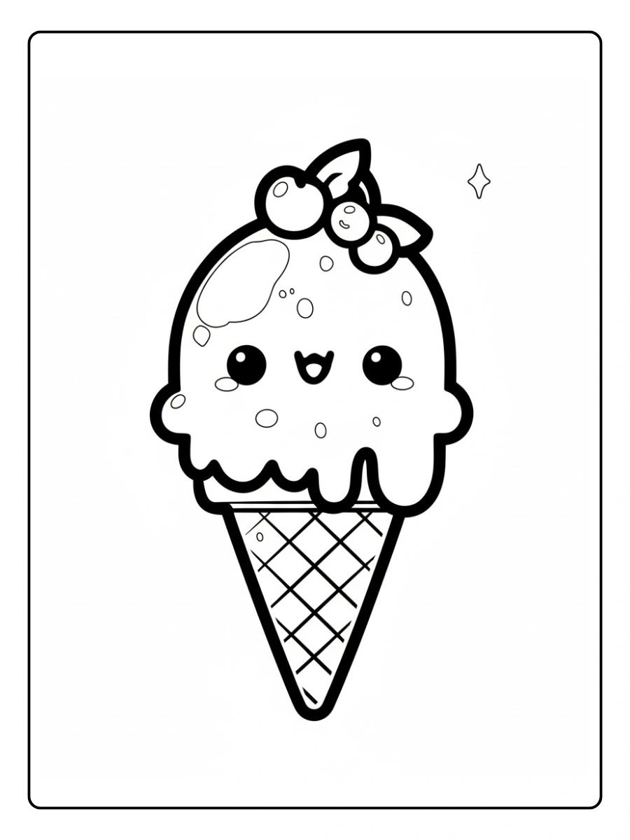 desenho de sorvete para colorir (1)