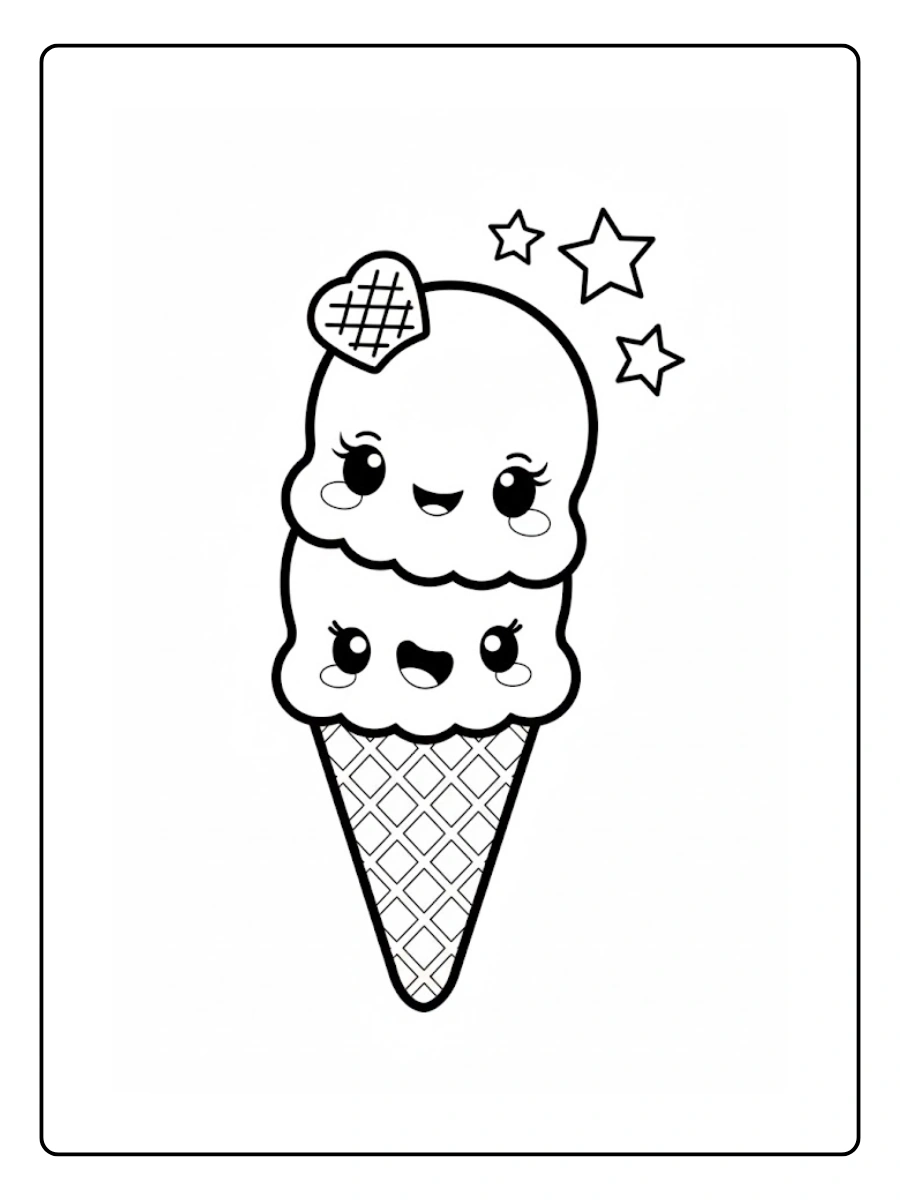 desenho de sorvete para colorir (3)