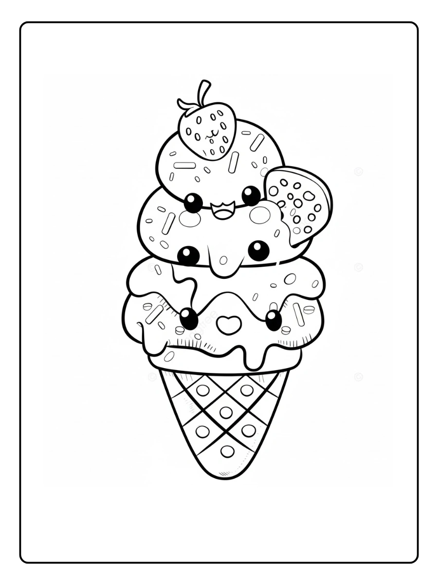 desenho de sorvete para colorir (4)
