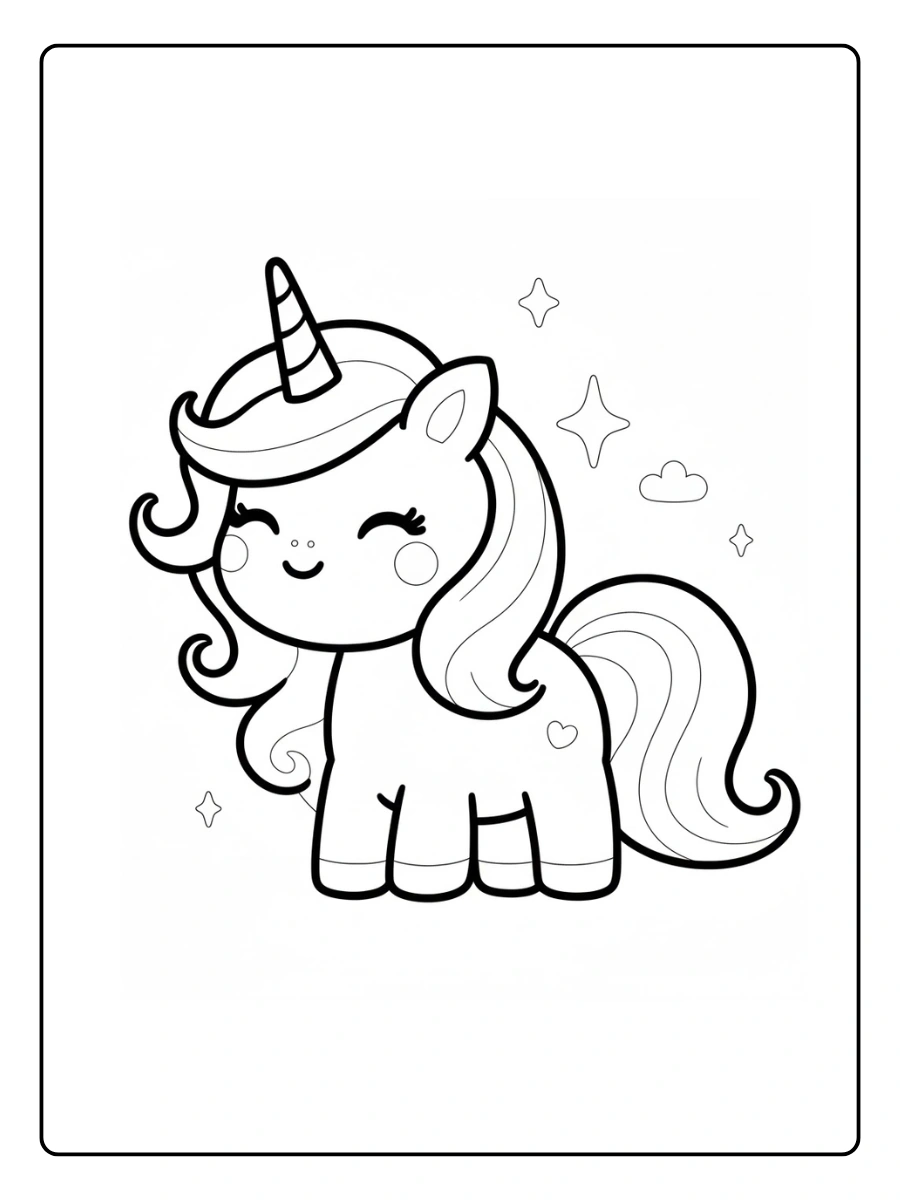 desenho de unicórnio fofo para colorir (9)