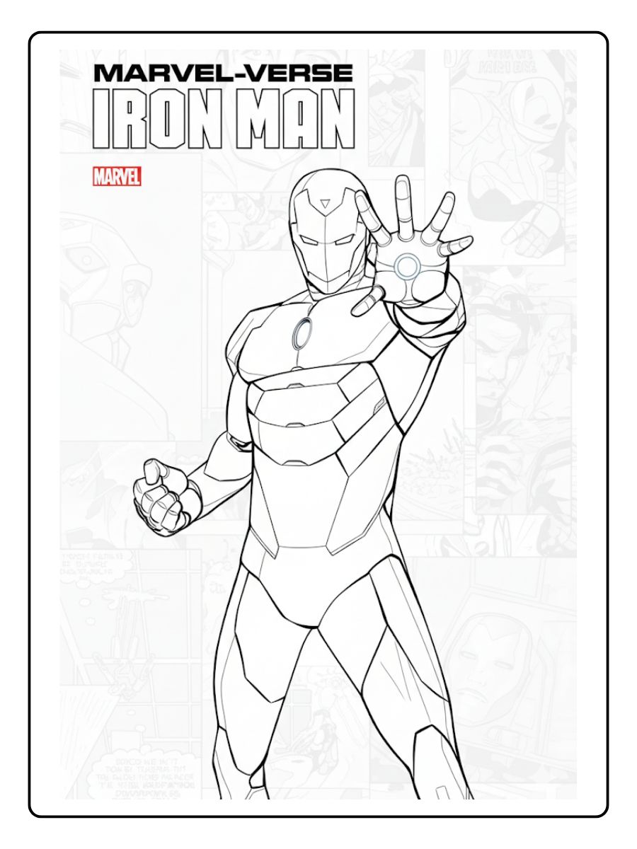 desenho homem de ferro para colorir (10)