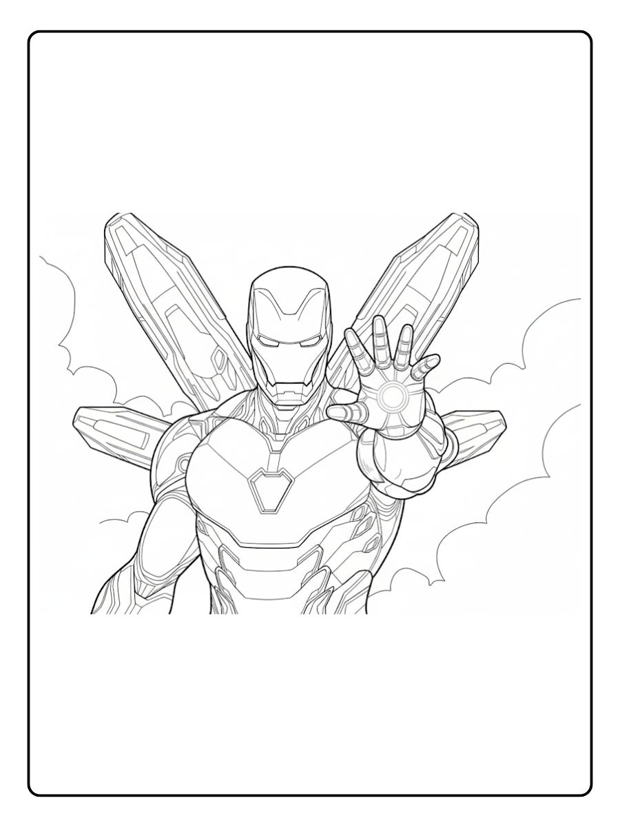 desenho homem de ferro para colorir (7)
