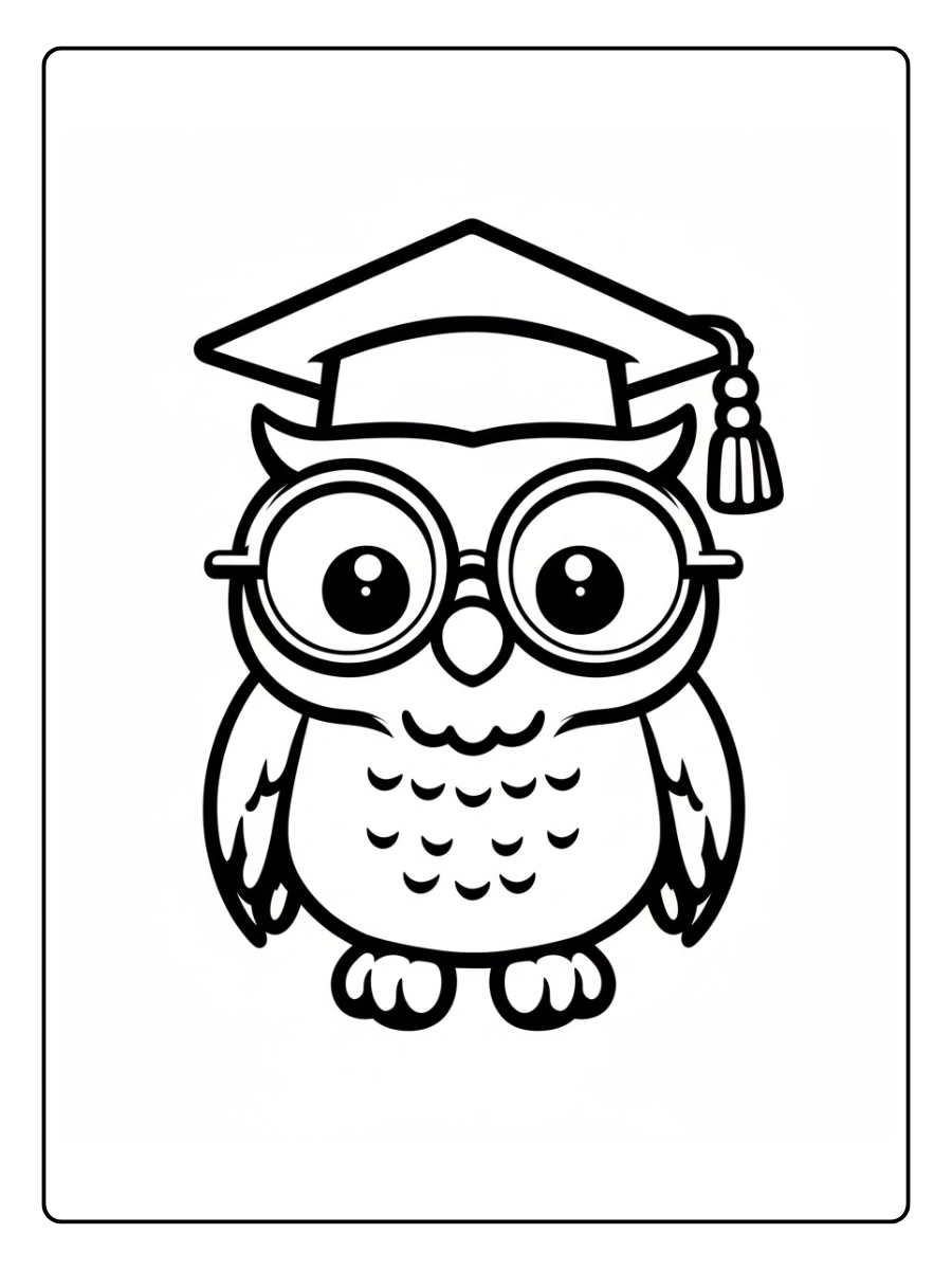 desenho para colorir coruja fofa (4)