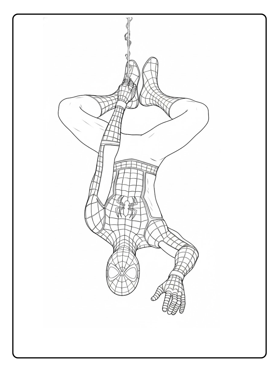 desenho para colorir do homem aranha sem volta para casa (2)