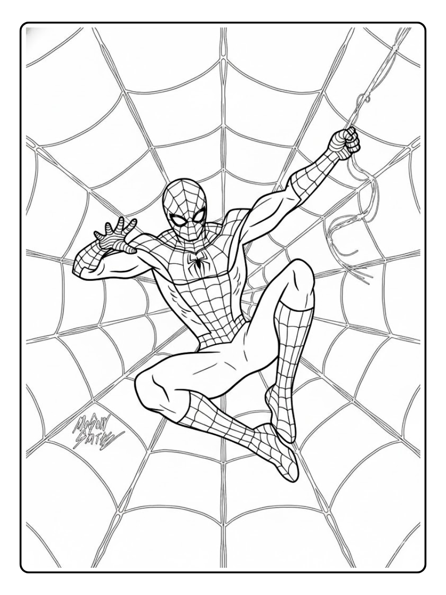 desenho para colorir do homem aranha sem volta para casa (9)